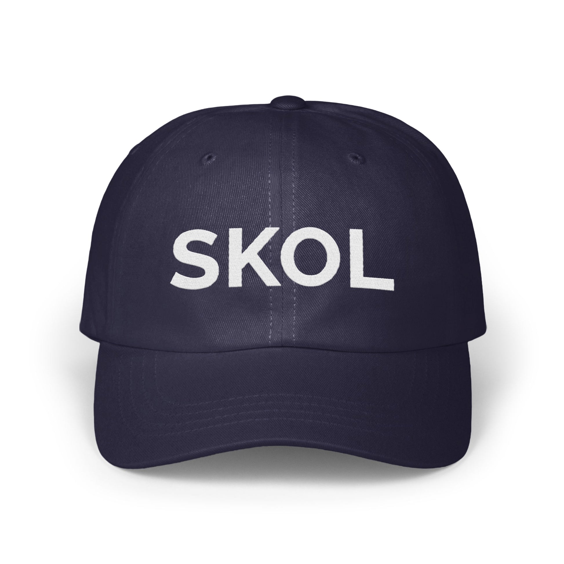 SKOL Graphic Print Custom Fitted Baseball Hat product