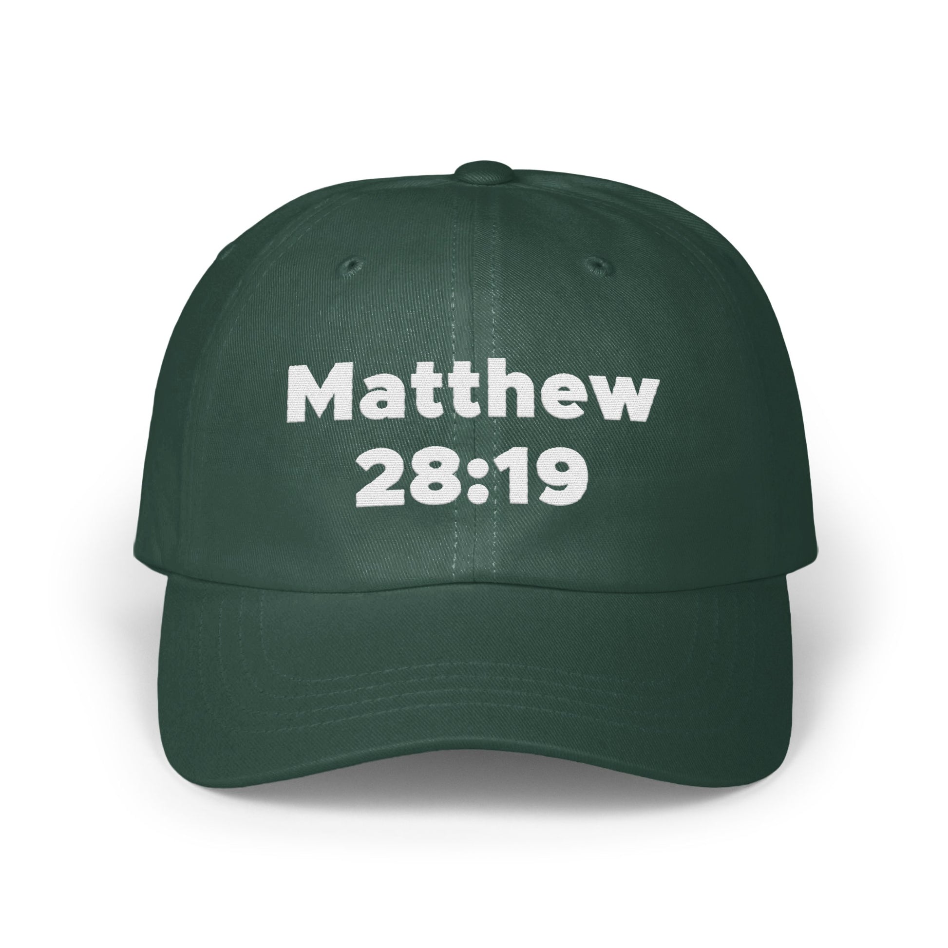 Matthew 28:19 Inspirational Quote Hat product type