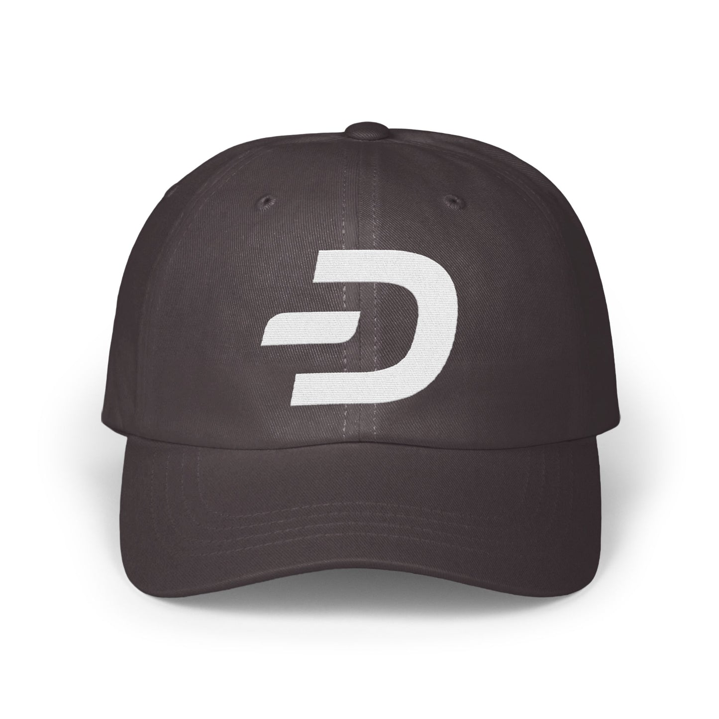 Sleek Dash Crypto Logo Embroidered Baseball Cap product