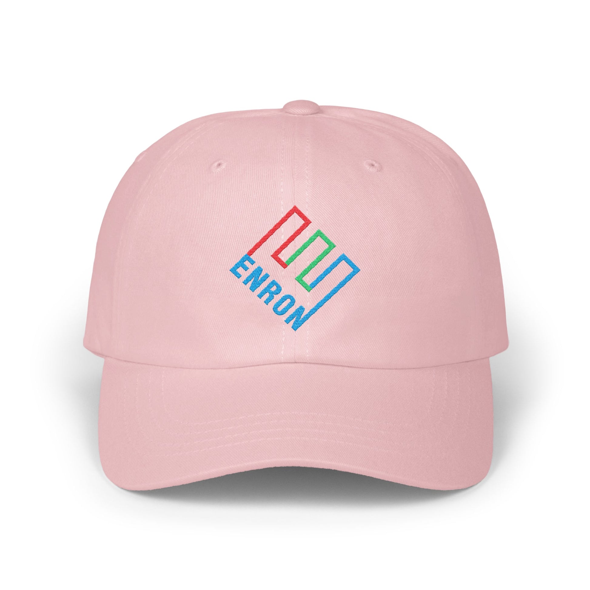 Enron Logo Pink Adjustable Baseball Cap product type