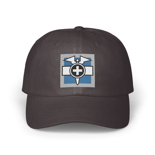 Classic Black Hat with Unique Patch Design product