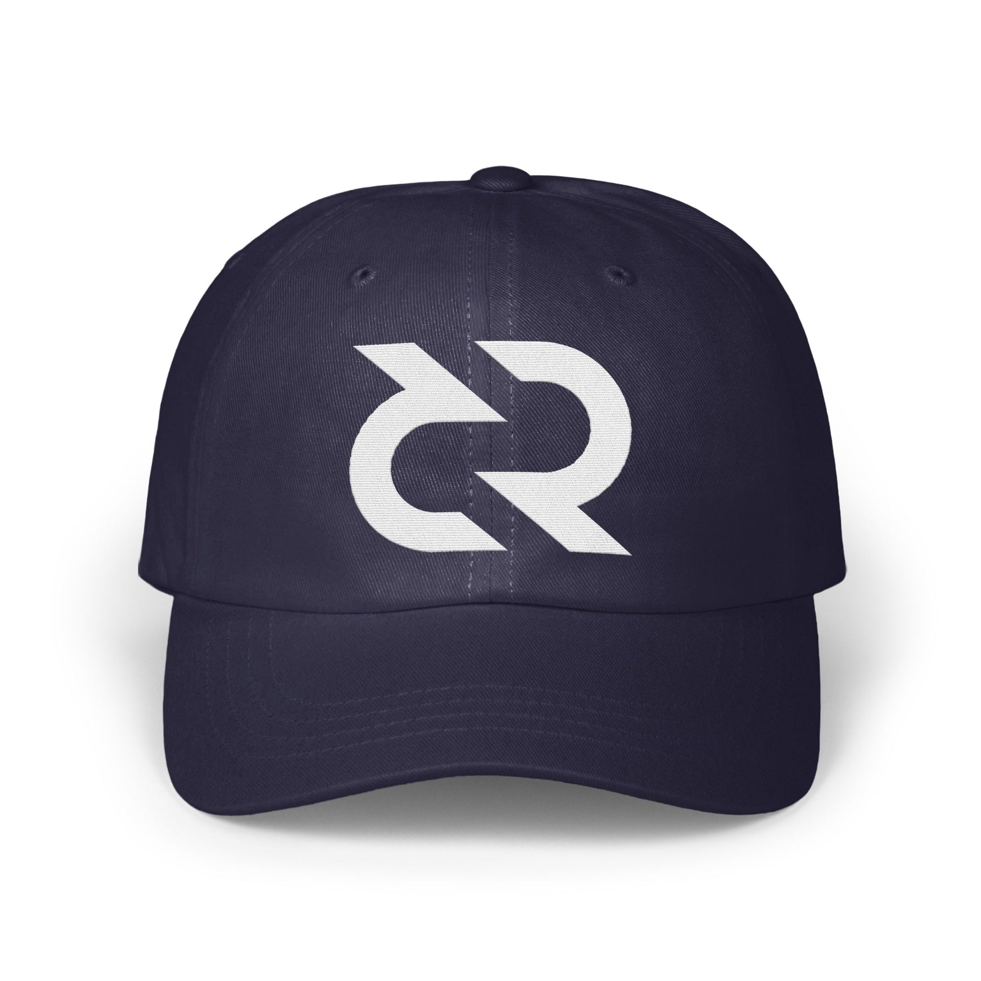 Stylish Navy Blue Cap with Bold Modern Design product