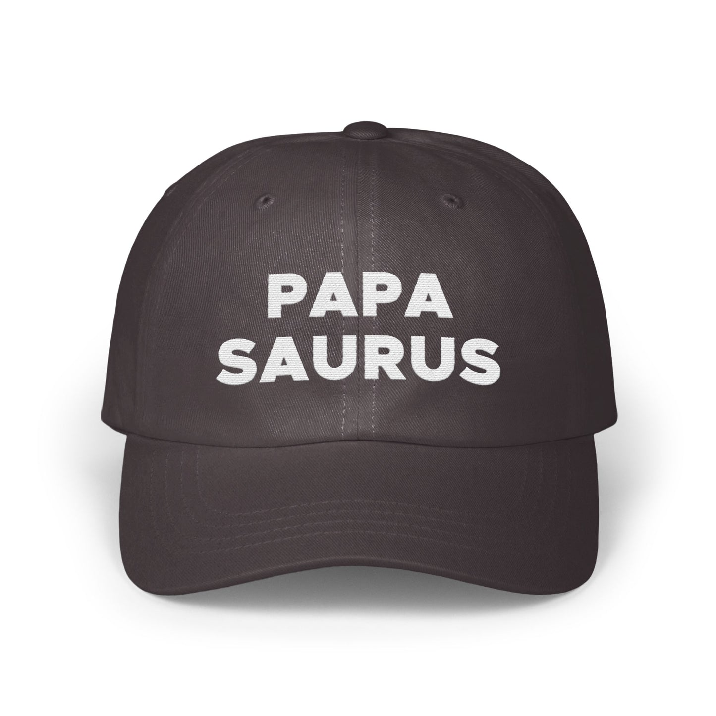 PAPA SAURUS Funny Dad Hat for Dinosaur Lovers product