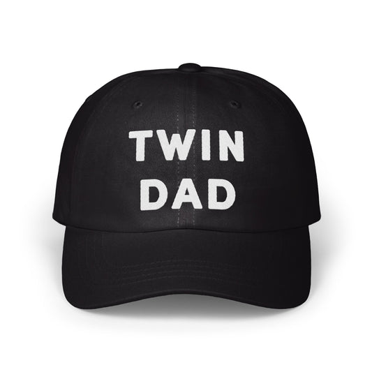Twin Dad Embroidered Adjustable Baseball Hat product