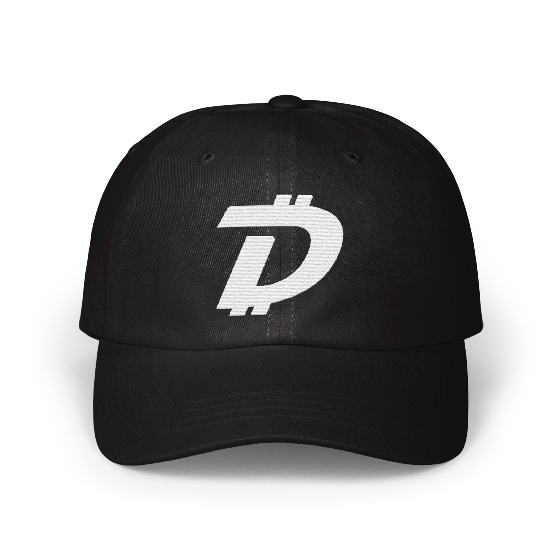 Distinctive Cryptocurrency Design Black Cap product
