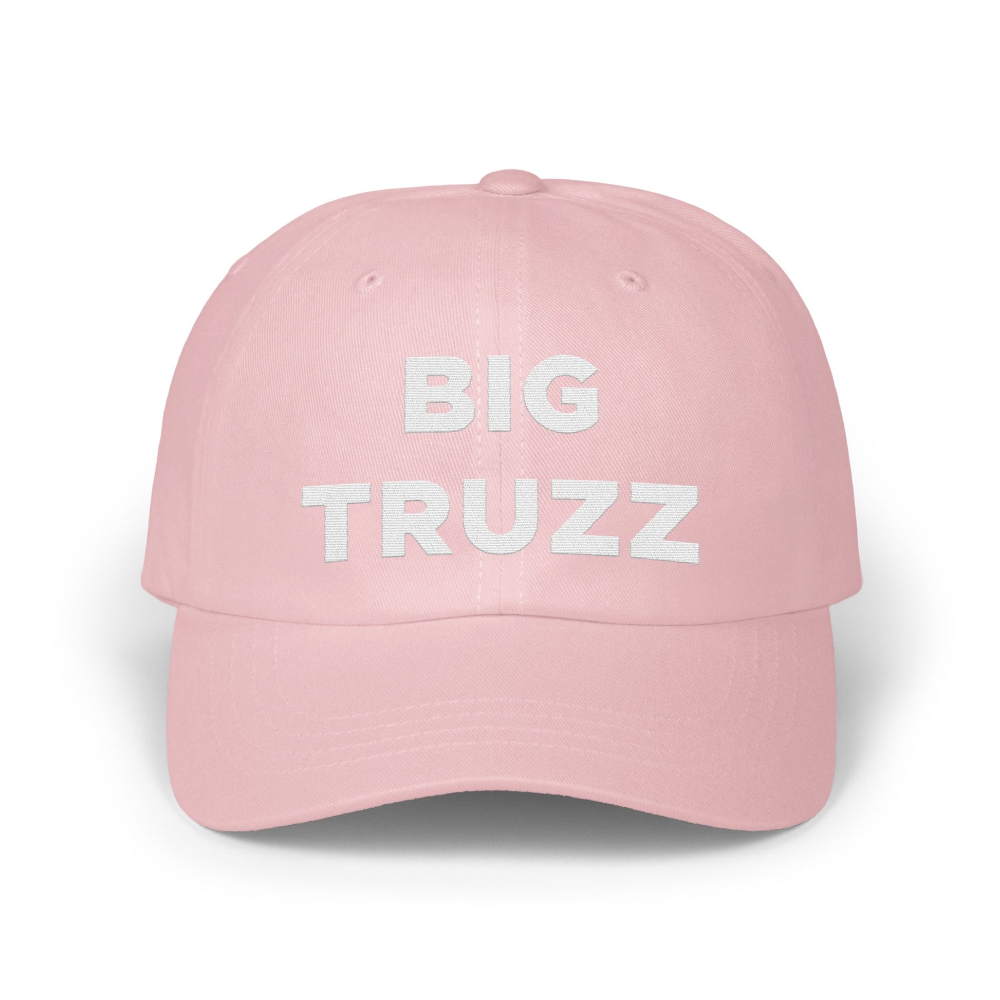 Stylish Pink BIG TRUZZ Lettered Baseball Cap product type