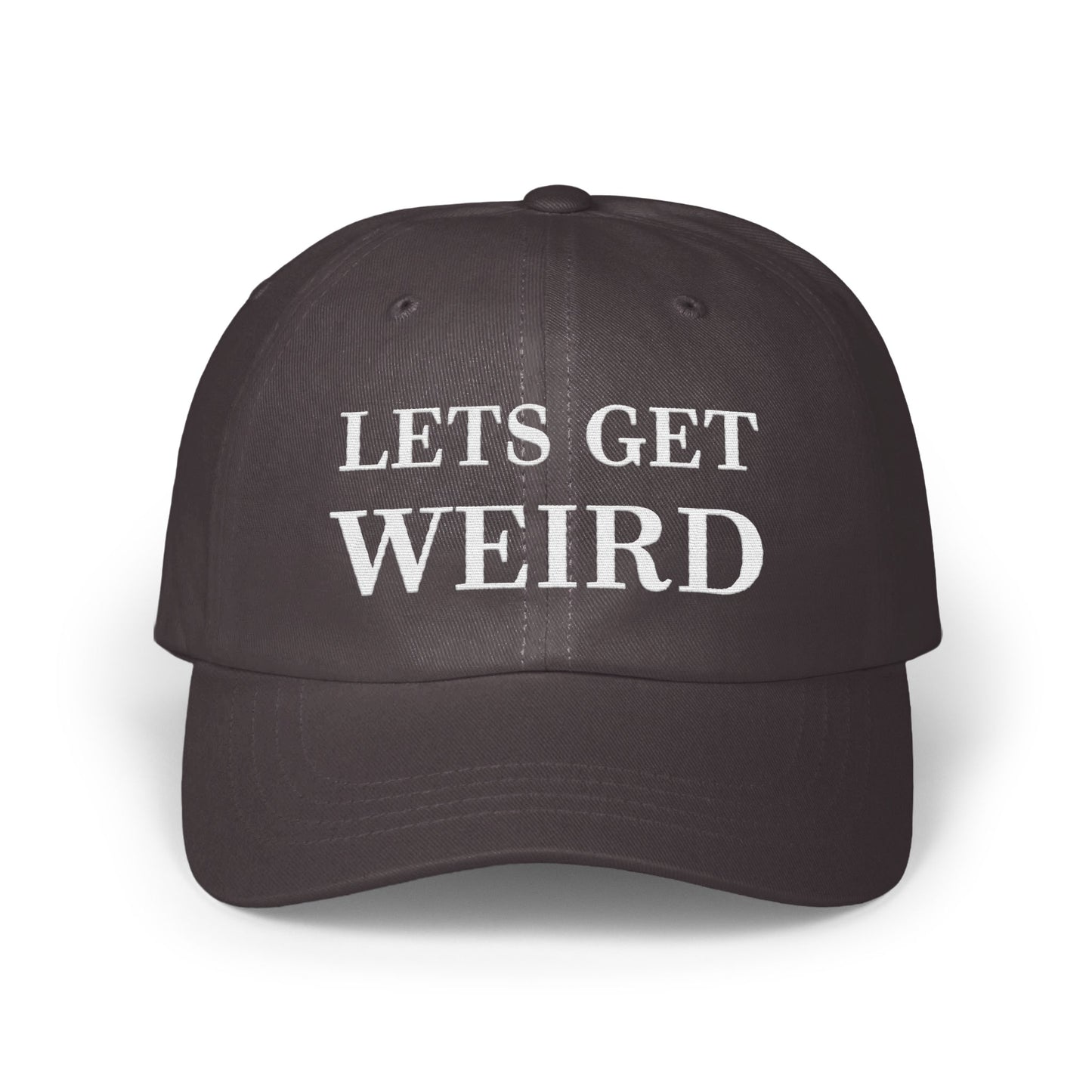 LETS GET WEIRD Stylish Fun Adjustable Cap product