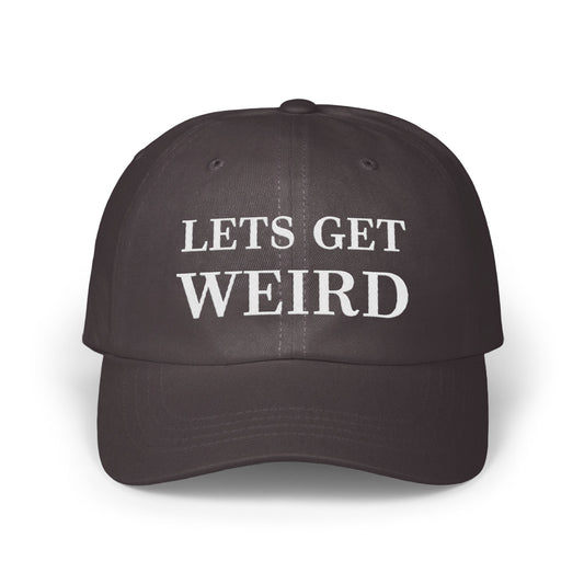 LETS GET WEIRD Stylish Fun Adjustable Cap product