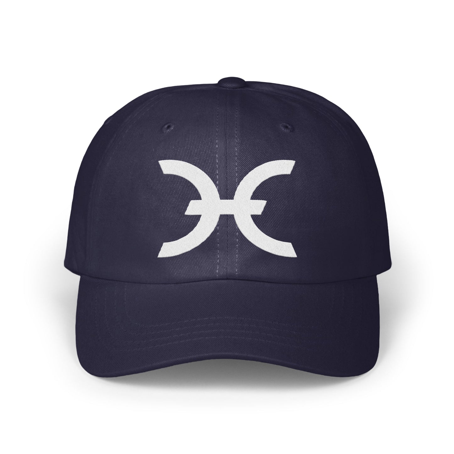 Stylish Dark Blue Capricorn Sign Embroidered Hat product