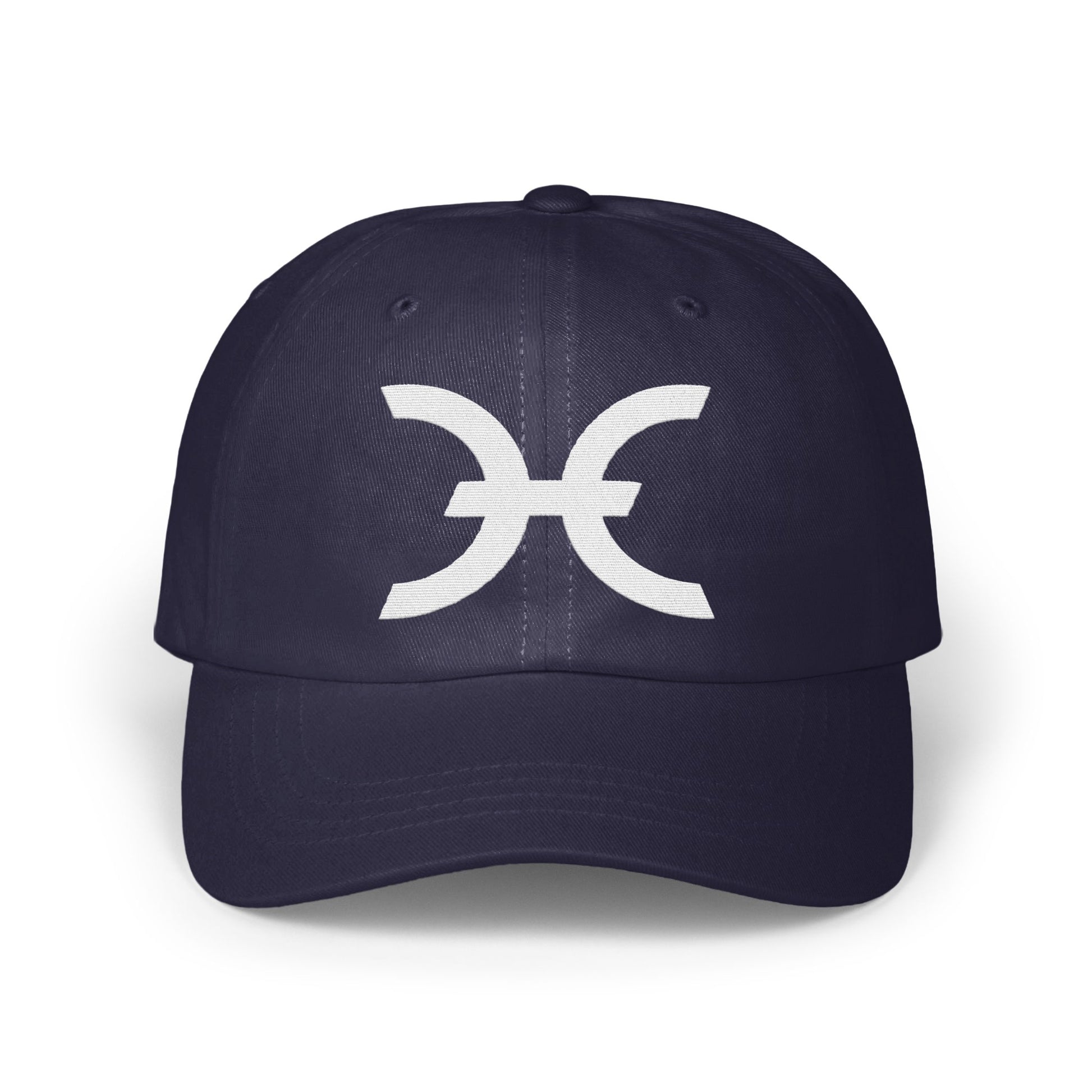 Stylish Dark Blue Capricorn Sign Embroidered Hat product