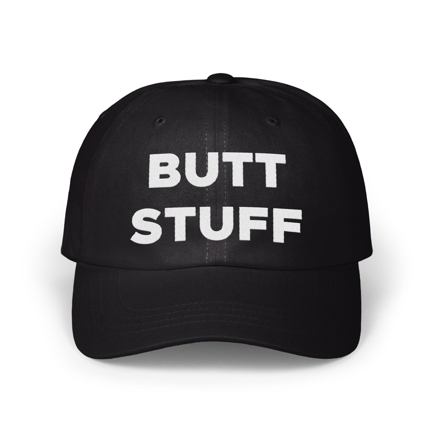 Funny Butt Stuff Slogan Embroidered Adjustable Cap product