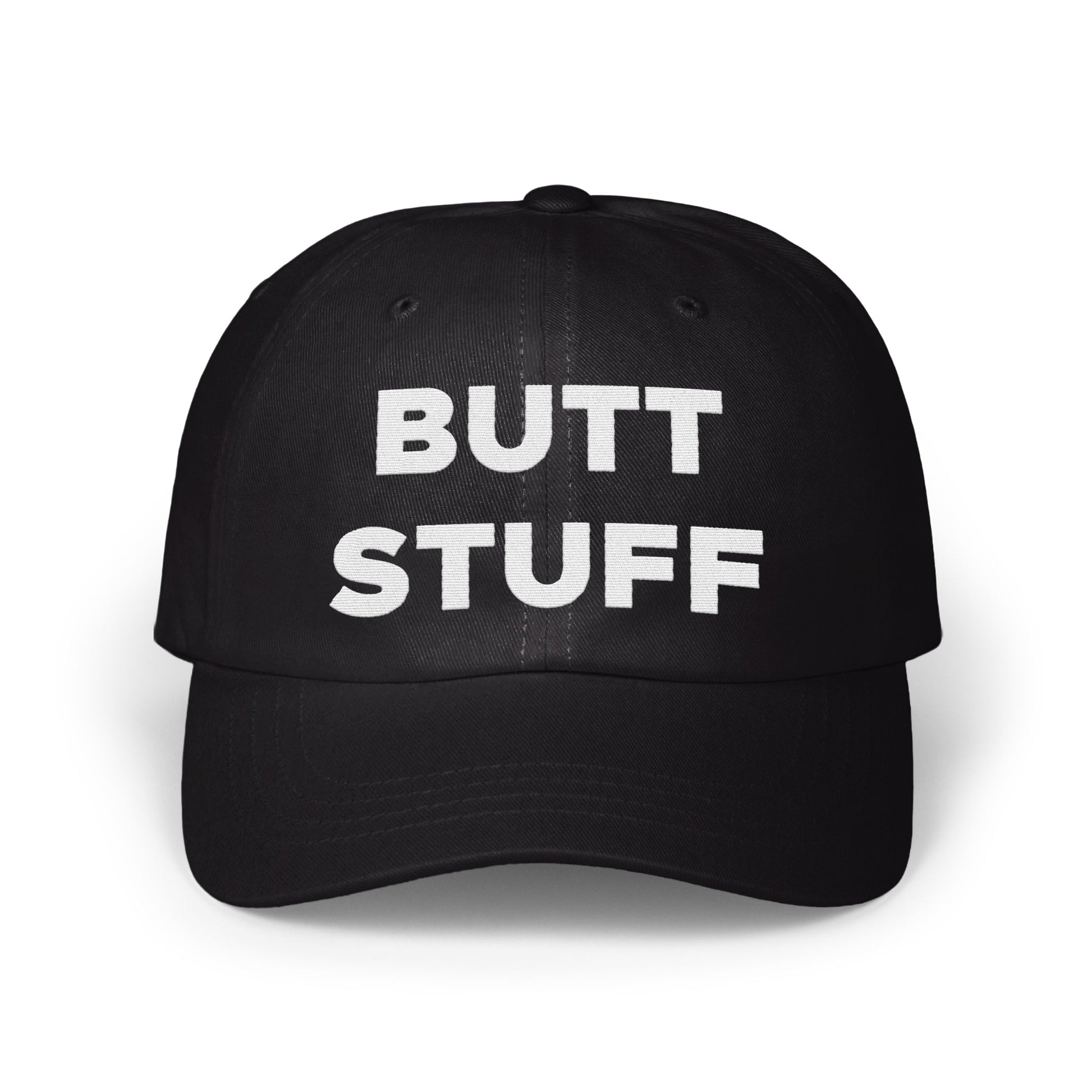 Funny Butt Stuff Slogan Embroidered Adjustable Cap product