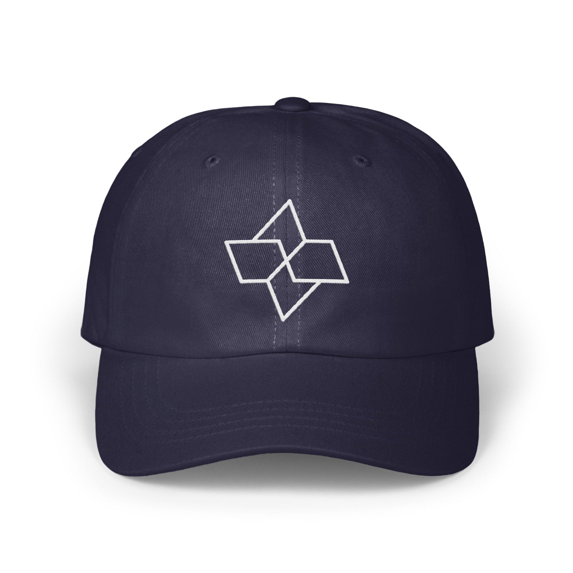 Geometric Shape Design Dark Navy Blue Cap product