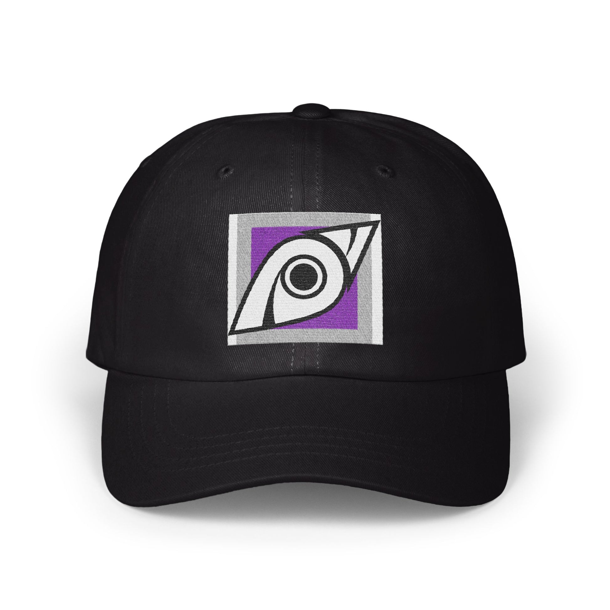Stylish Black Cap with Unique Eye Design product