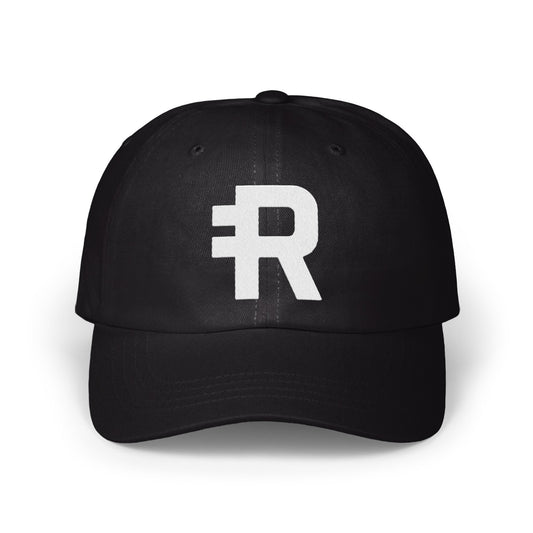 Stylish Black Cap with Bold R Logo Baseball product