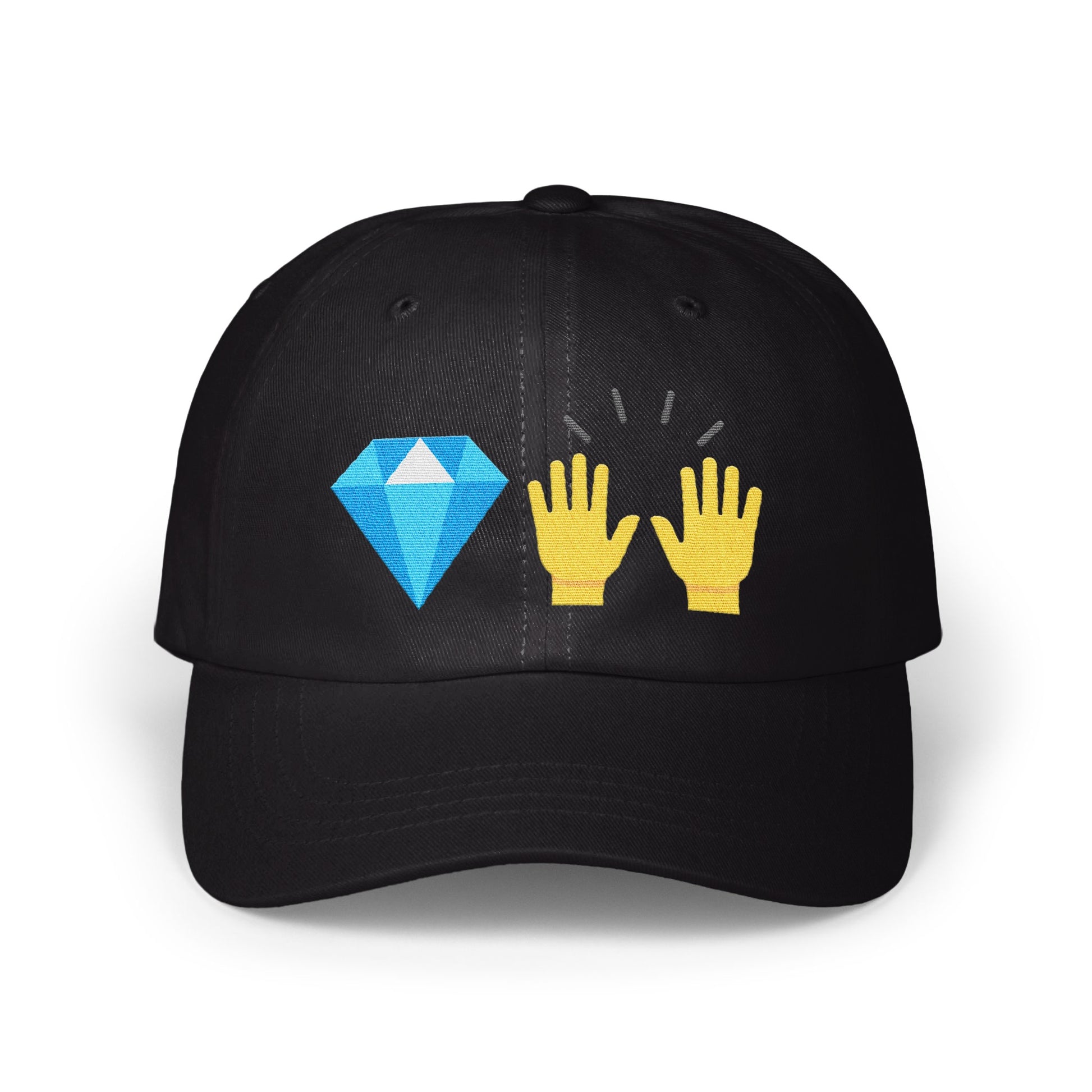 Diamond and Raised Hands Embroidered Hat product