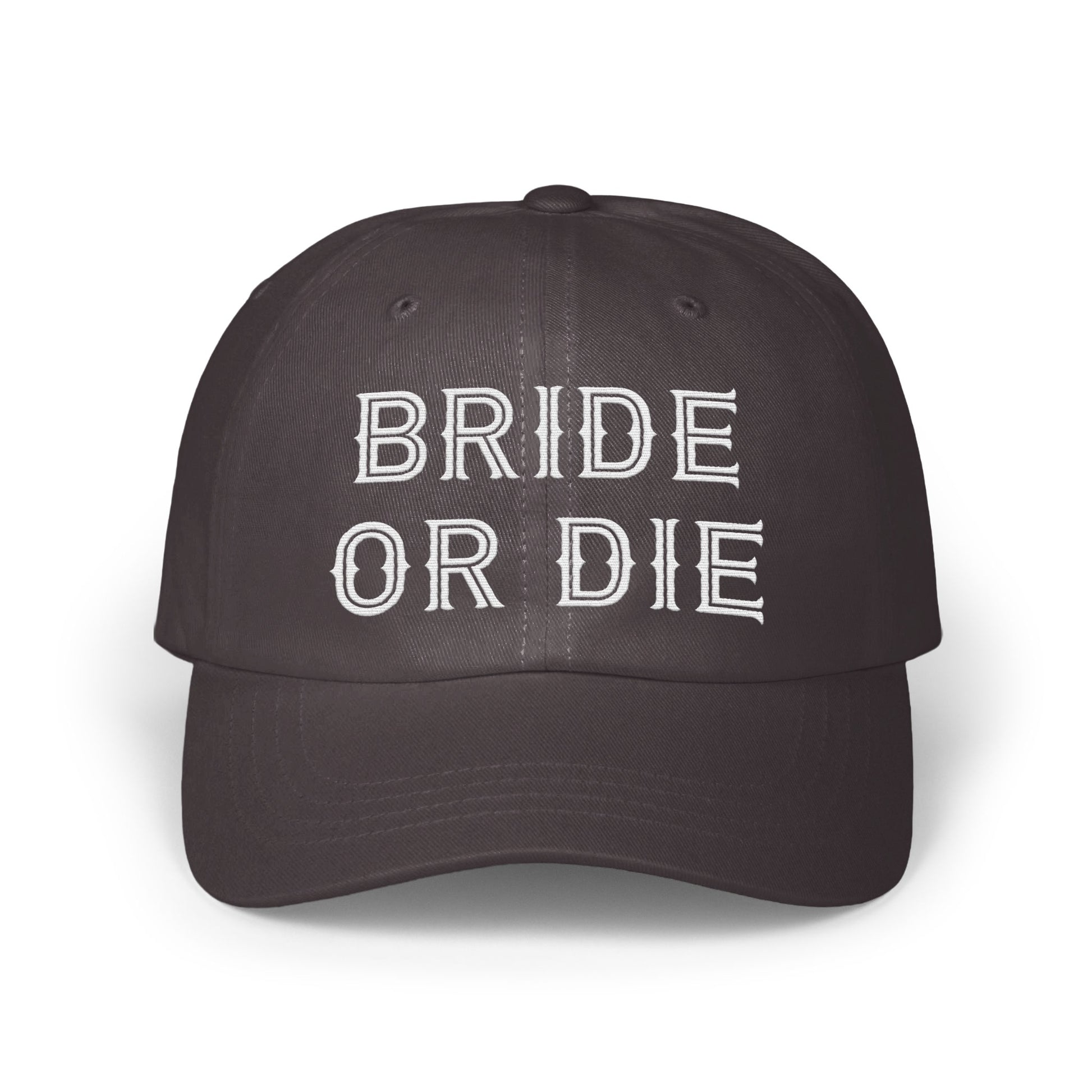 Bride Or Die Statement Cap For Bride Hat product type