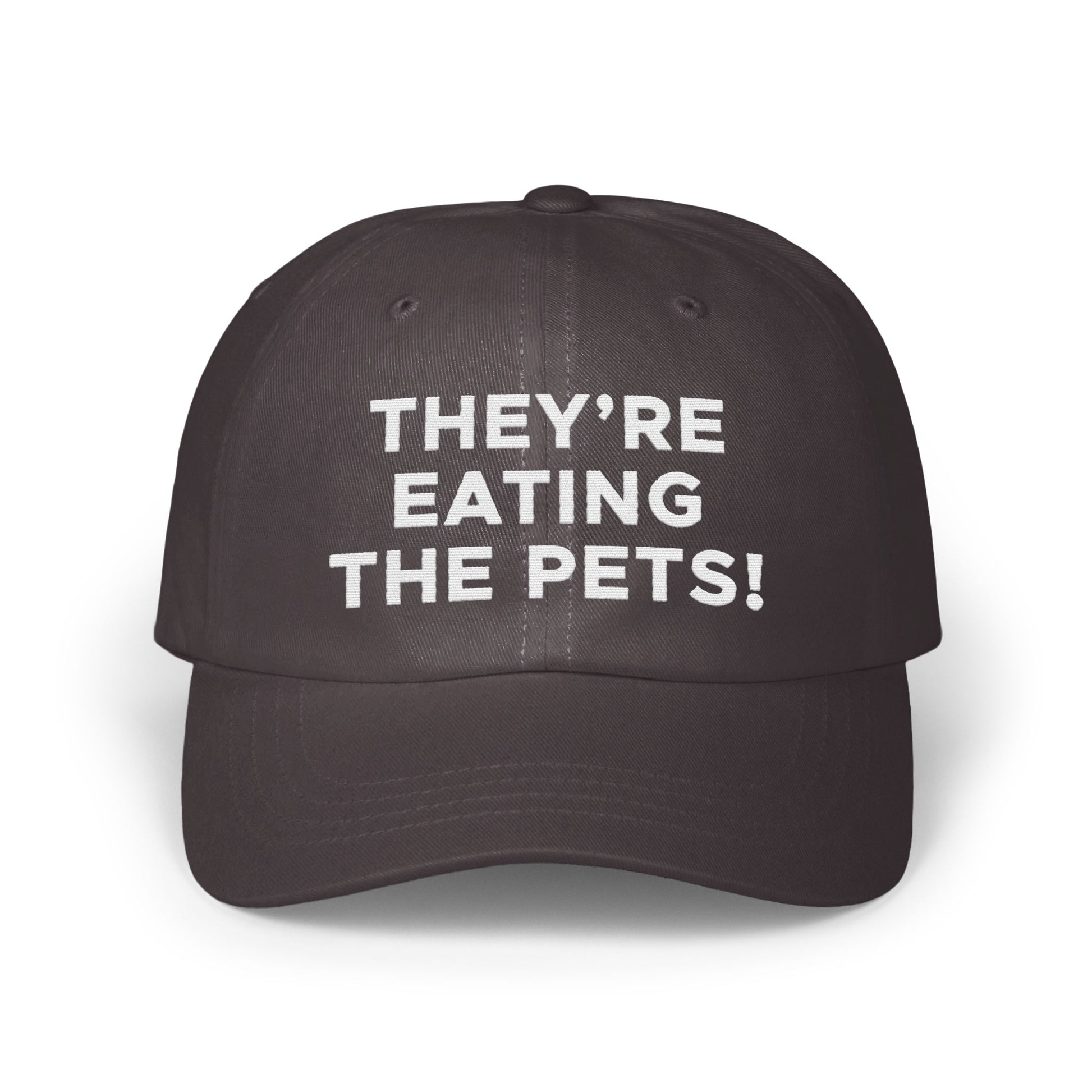 They're Eating the Pets Statement Hat product