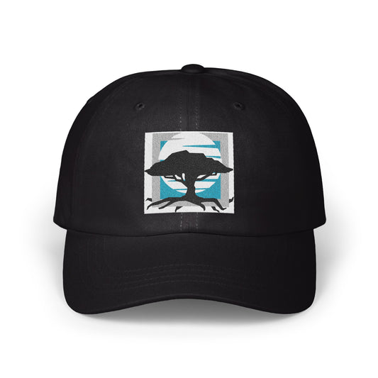 Stylish Black Cap with Unique Tree Design product type