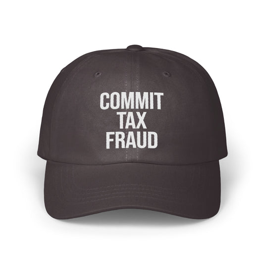 Commit Tax Fraud Printed Baseball Cap product