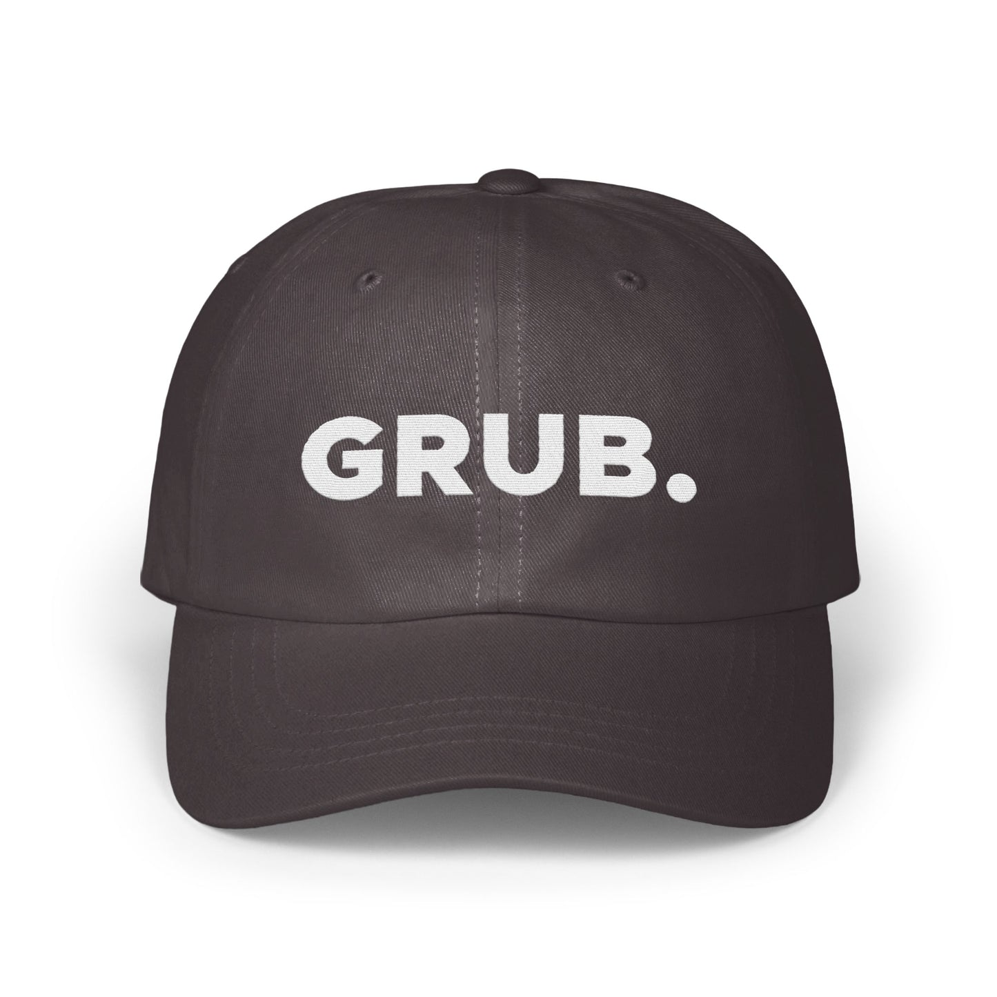 GRUB. Classic Black Baseball Hat Stylish Cap product type