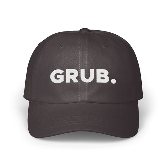 GRUB. Classic Black Baseball Hat Stylish Cap product type