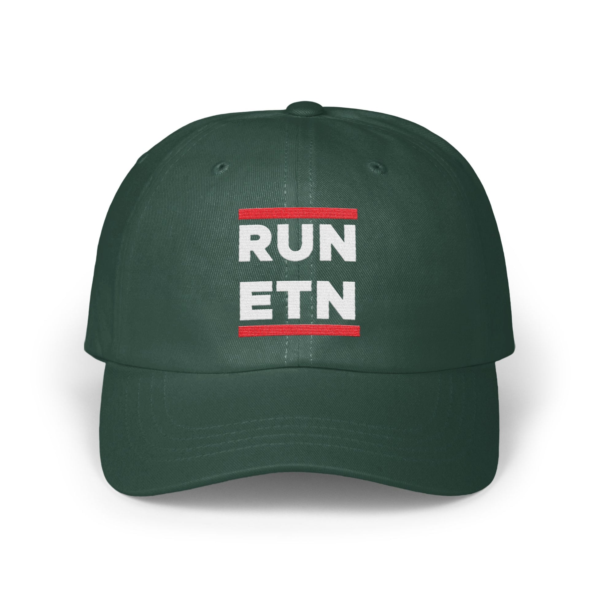 Stylish Run ETN Embroidered Green Hat product