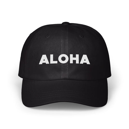 ALOHA Hat Featuring Bold Lettering Design product type