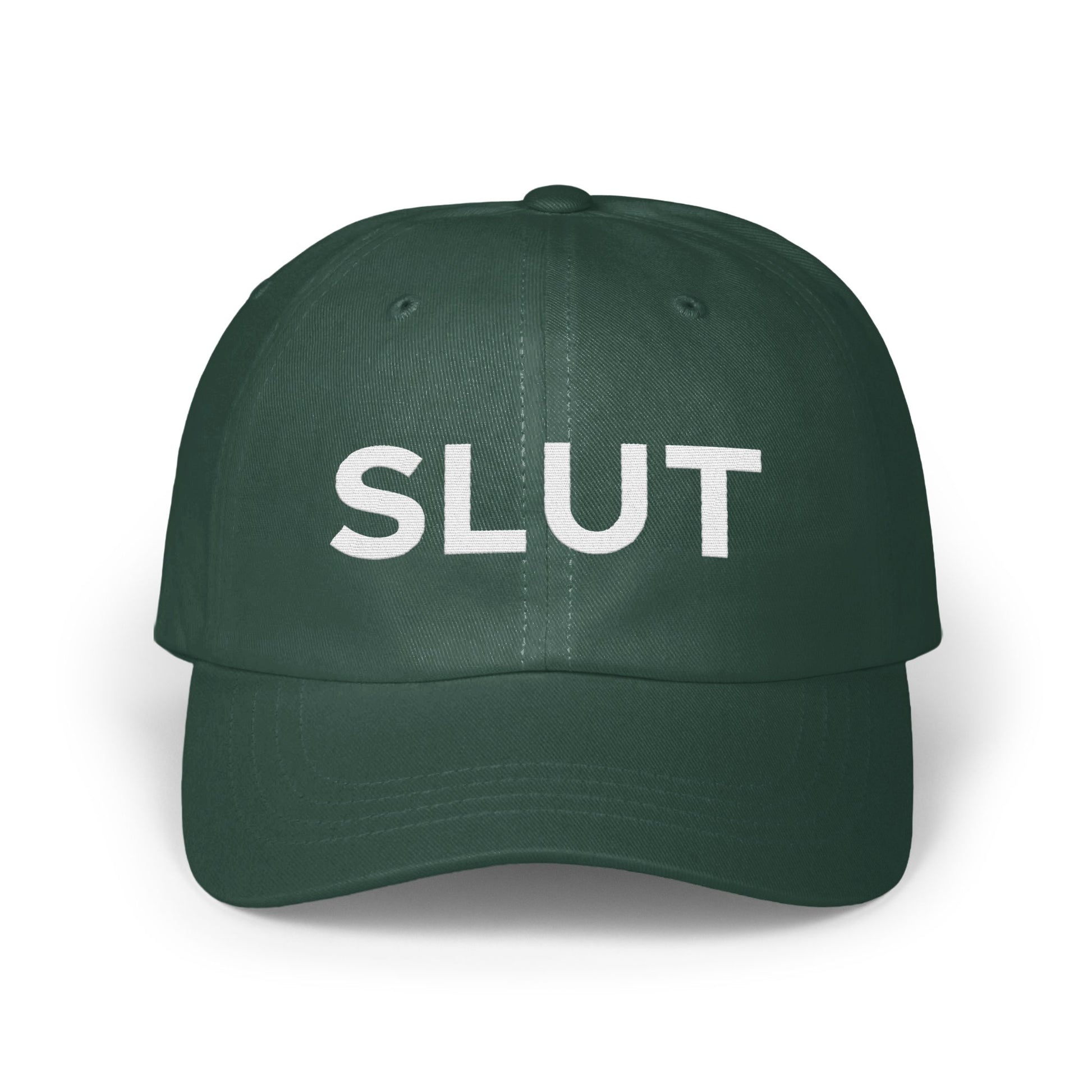 Bold Statement SLUT Embroidered Cap Hat product type