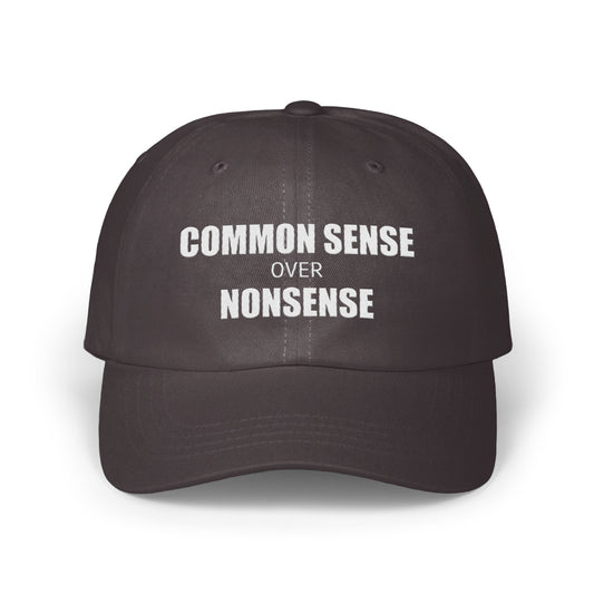 Common Sense Over Nonsense Statement Hat product