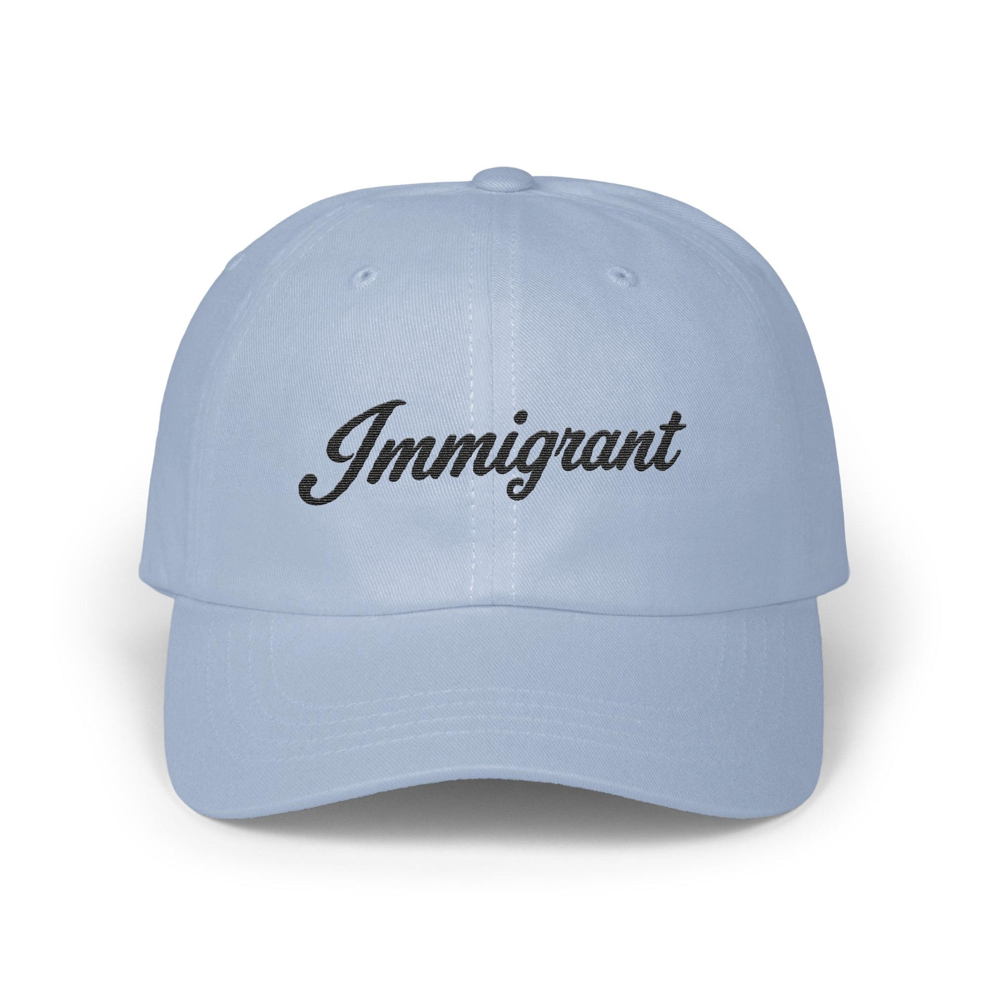 Immigrant Scripted Dad Hat Stylish Baseball Cap product type