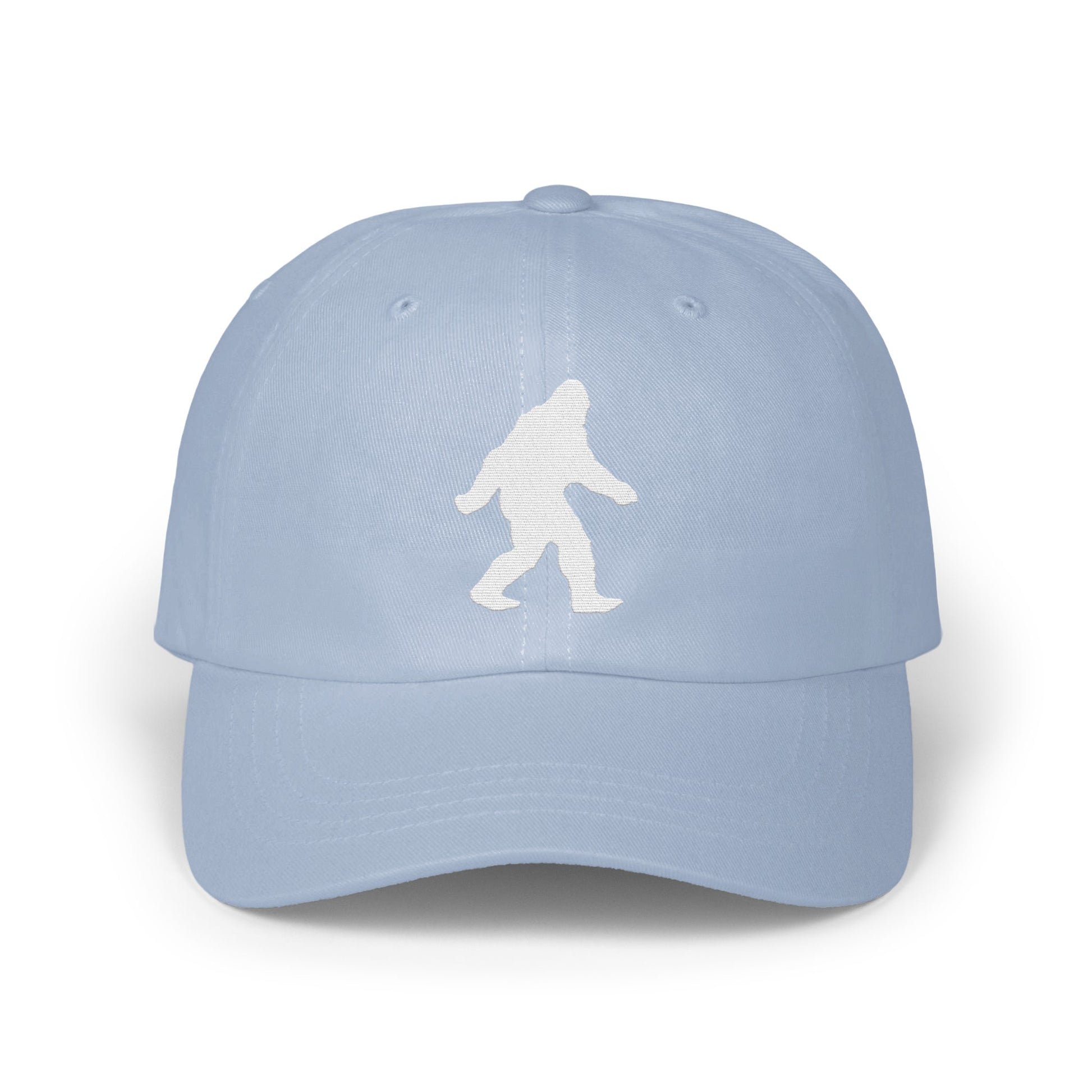 Bigfoot Silhouette Design Light Blue Hat product