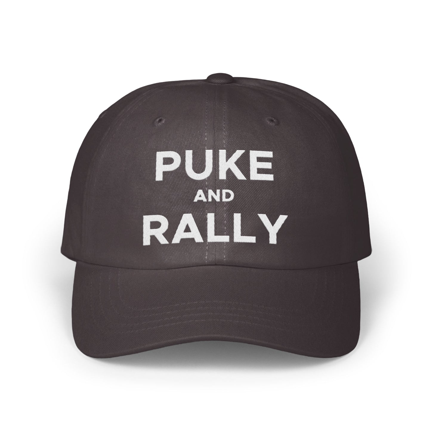 Puke and Rally Funny Adjustable Baseball Cap product