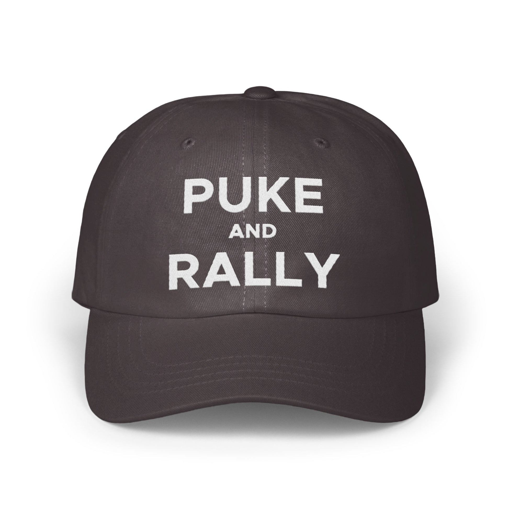 Puke and Rally Funny Adjustable Baseball Cap product