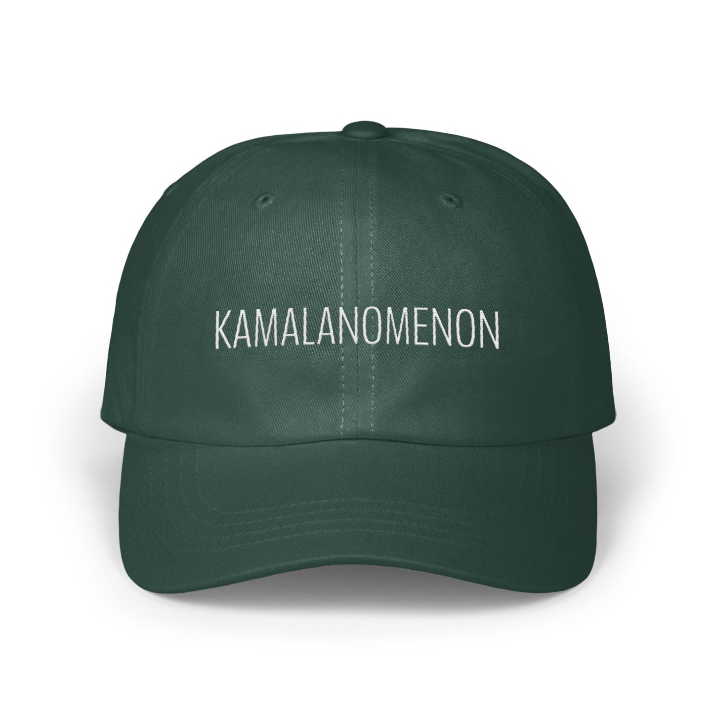 Kamalanomenon Embroidered Green Baseball Cap product