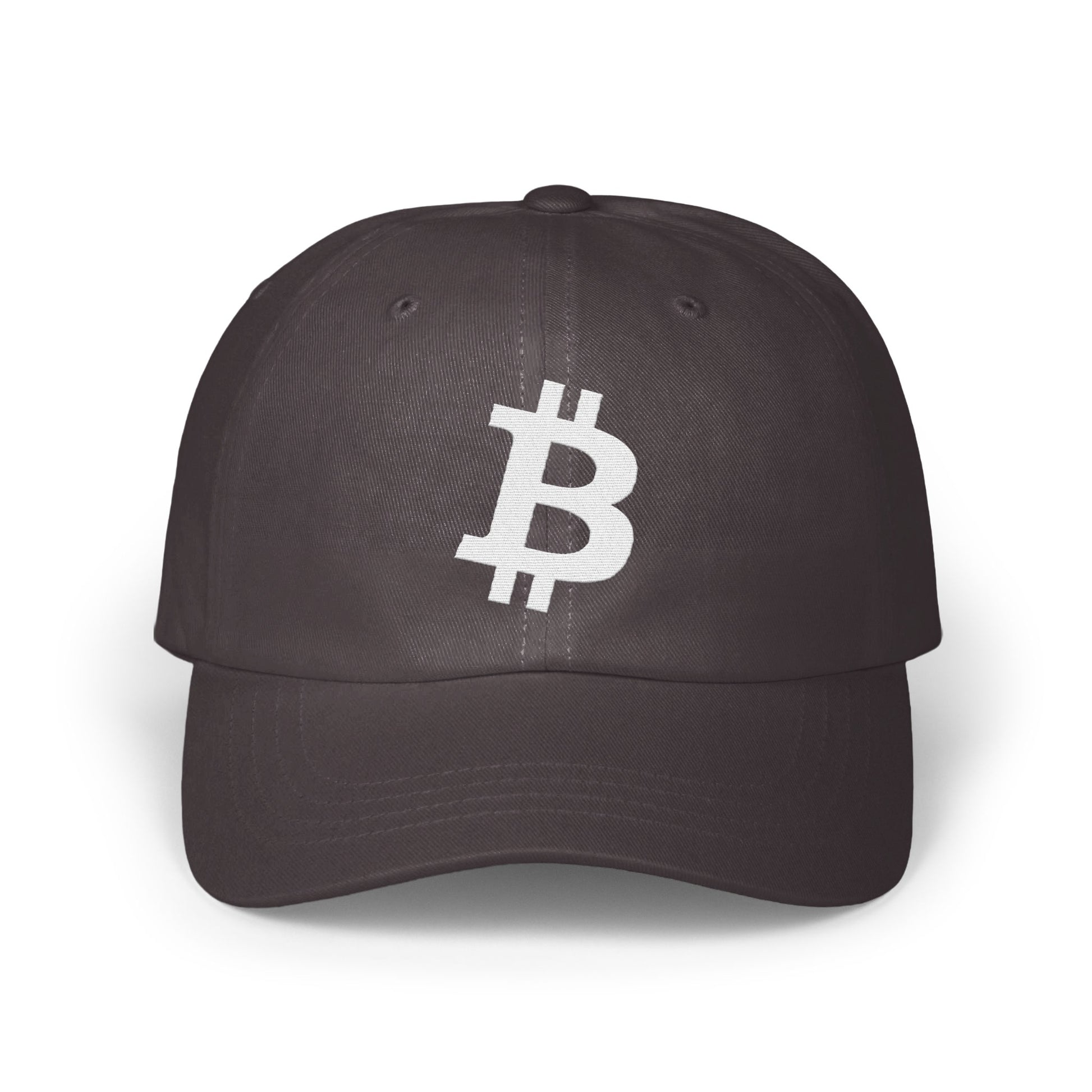 Bitcoin Logo Dark Black Baseball Cap product