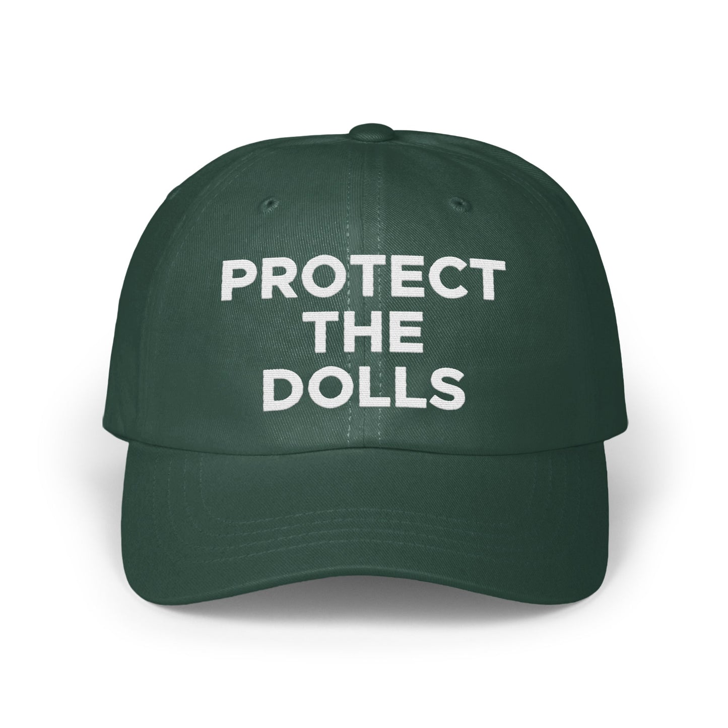 Protect the dolls embroidered cap stylish accessory product