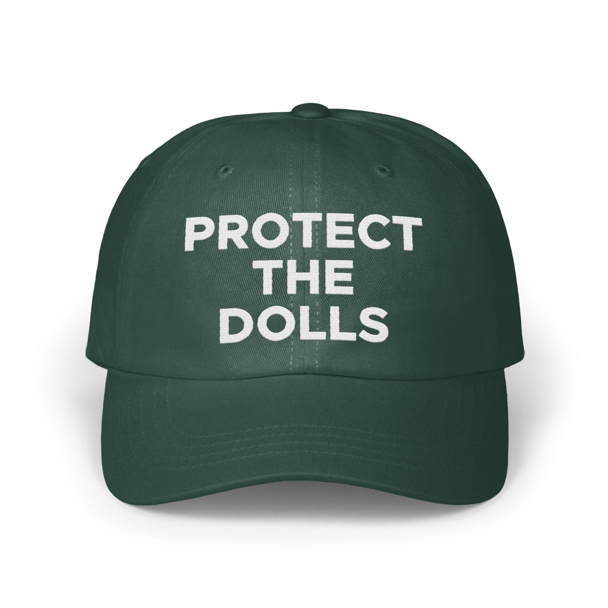 Protect the dolls embroidered cap stylish accessory product