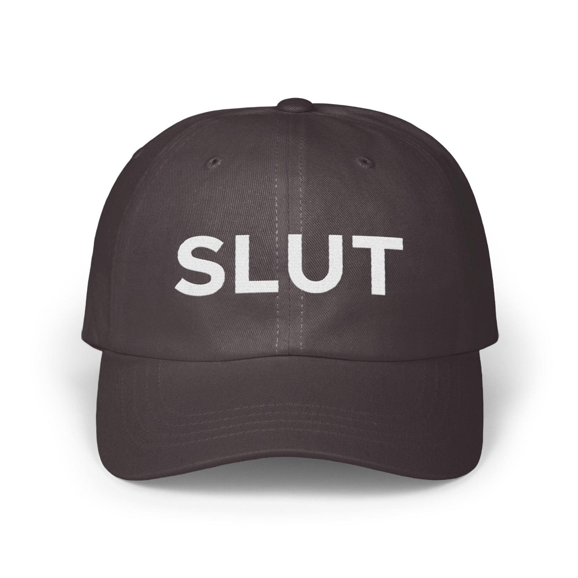 Bold SLUT Statement Dad Cap Hat Novelty product
