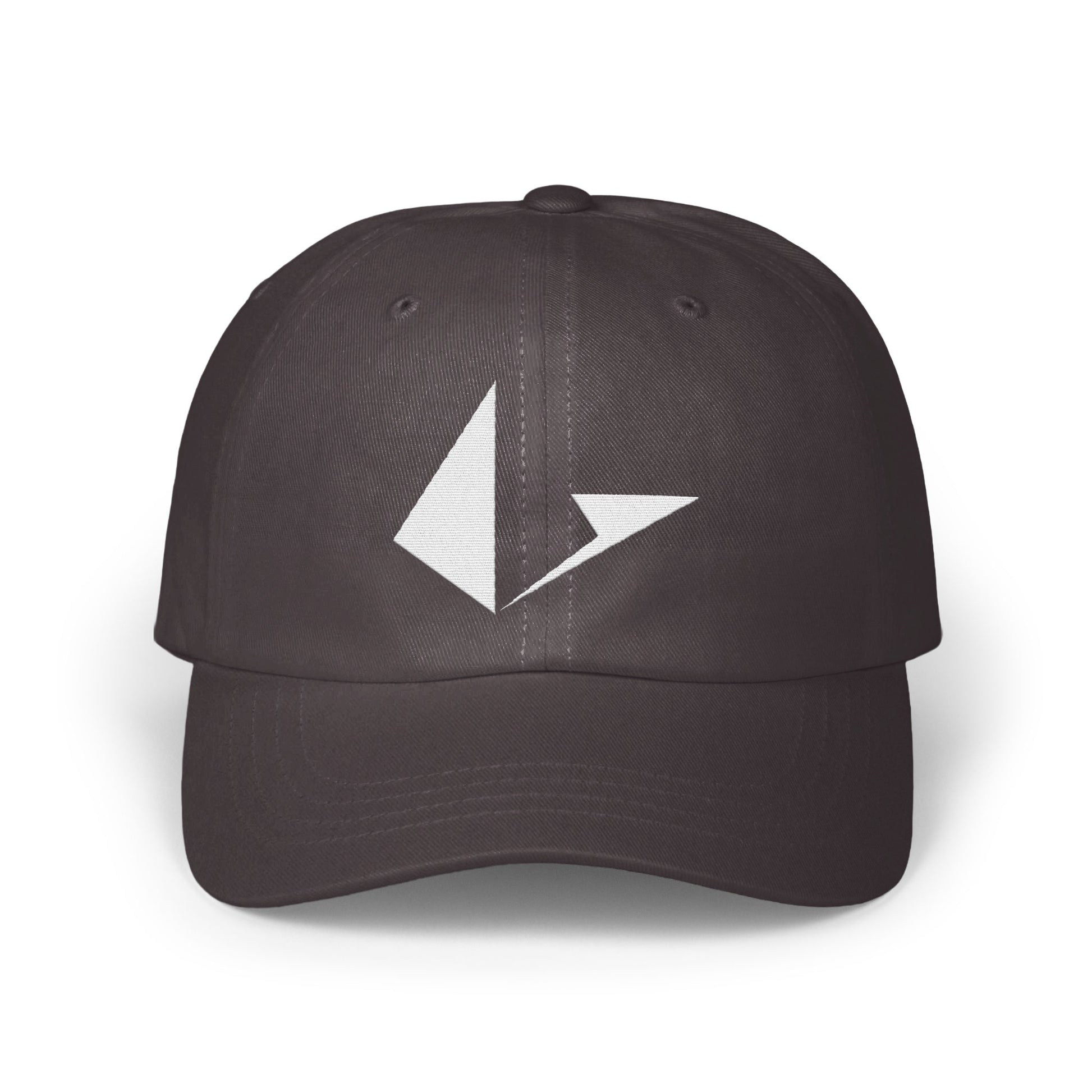 Stylish Charcoal Baseball Cap with Unique Logo Design product type