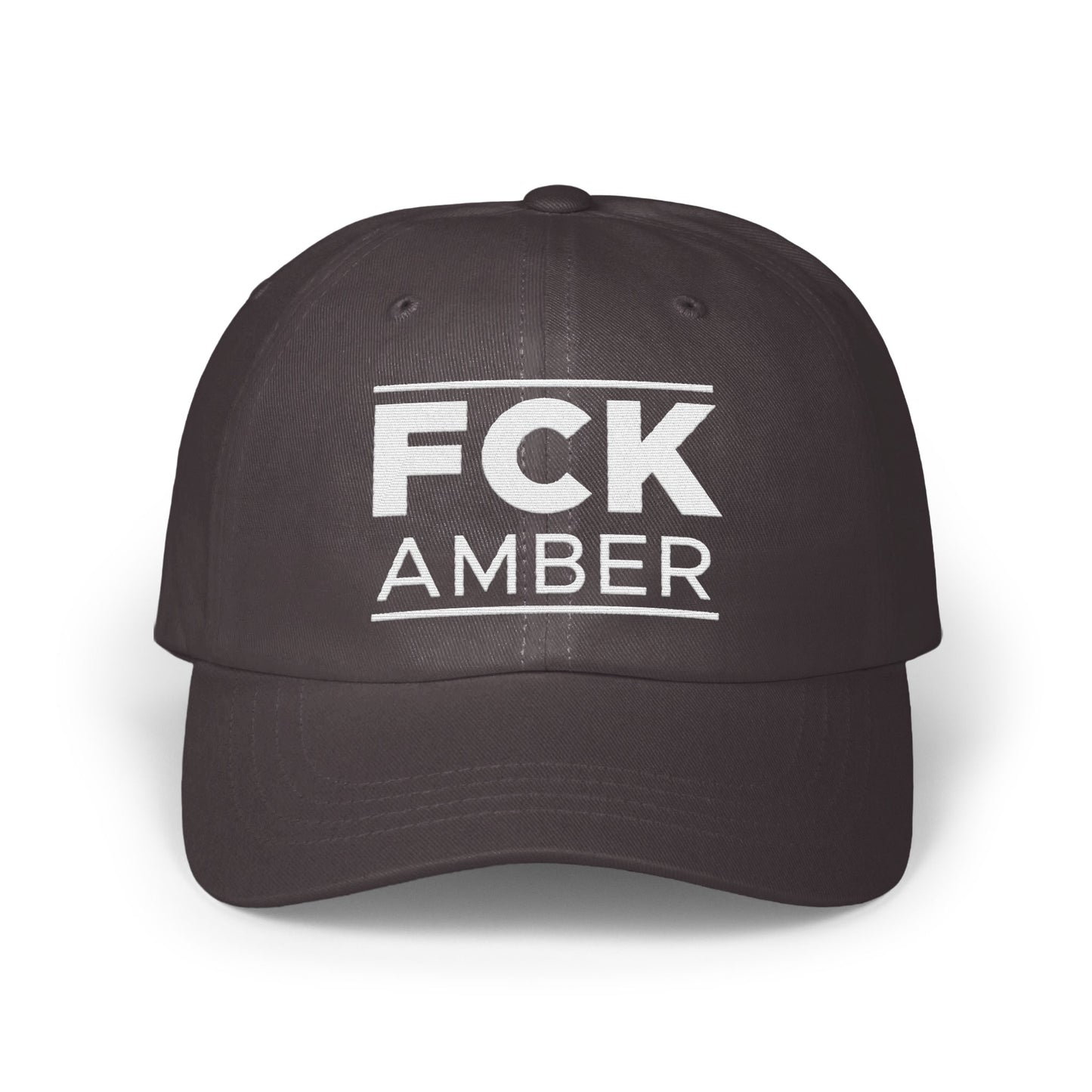 FCK AMBER Bold Statement Black Cap product