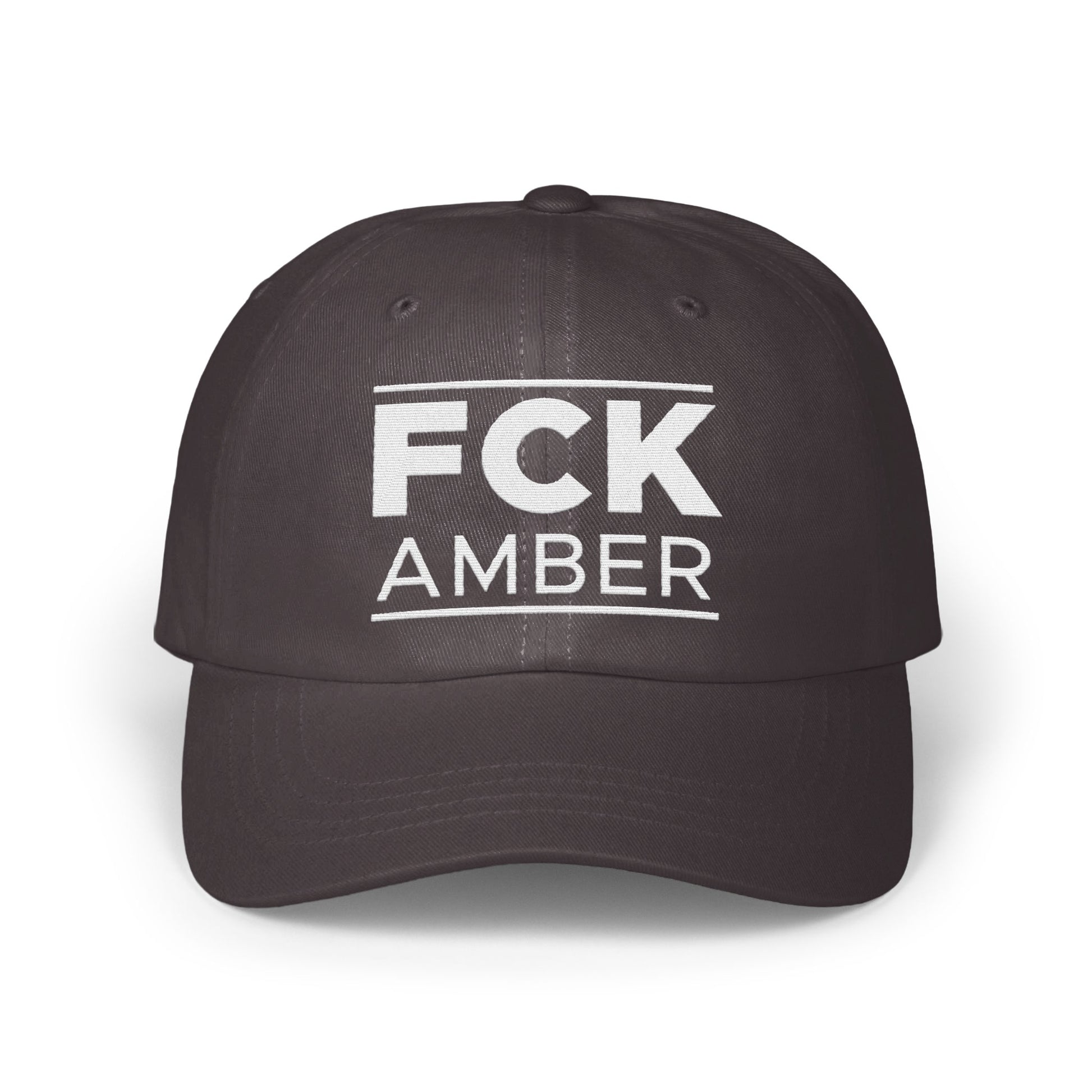 FCK AMBER Bold Statement Black Cap product