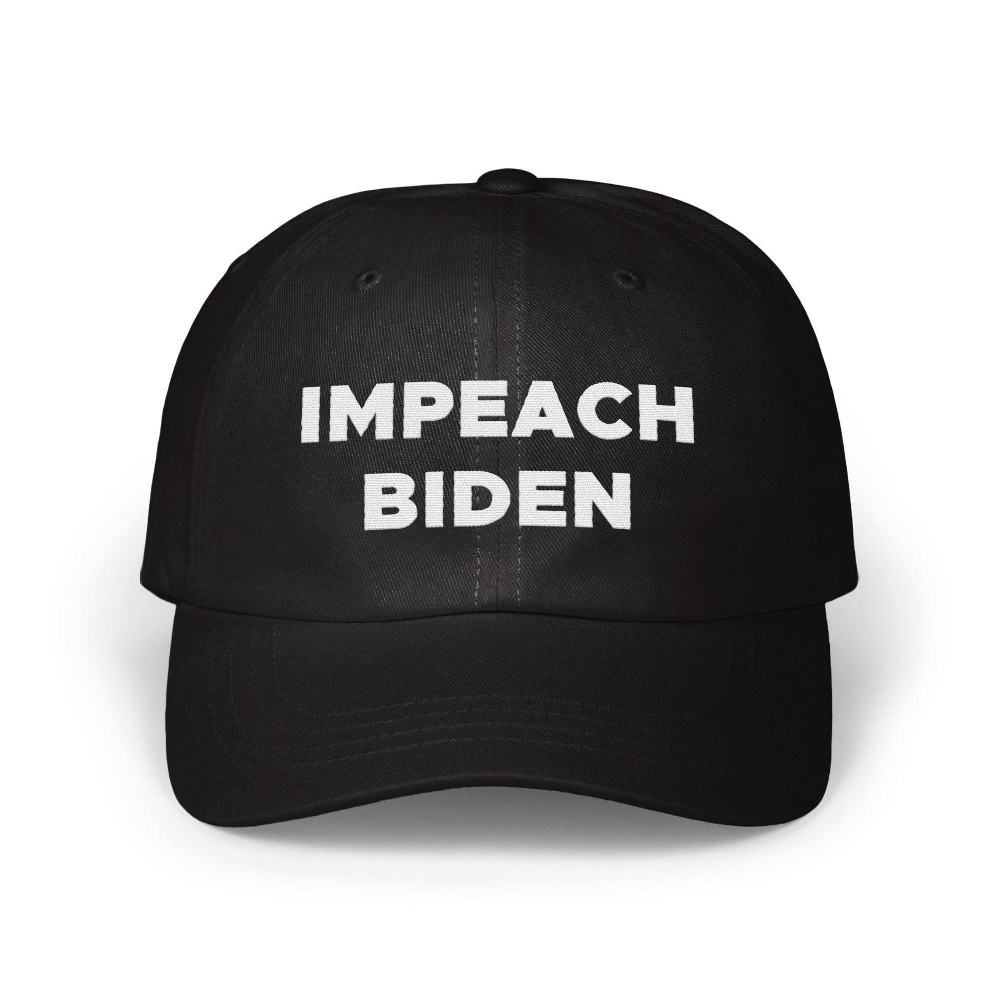 Impeach Biden statement design baseball cap product
