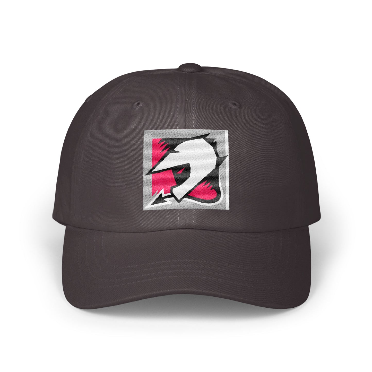 Stylish Black Cap with Unique Graphic Design product type