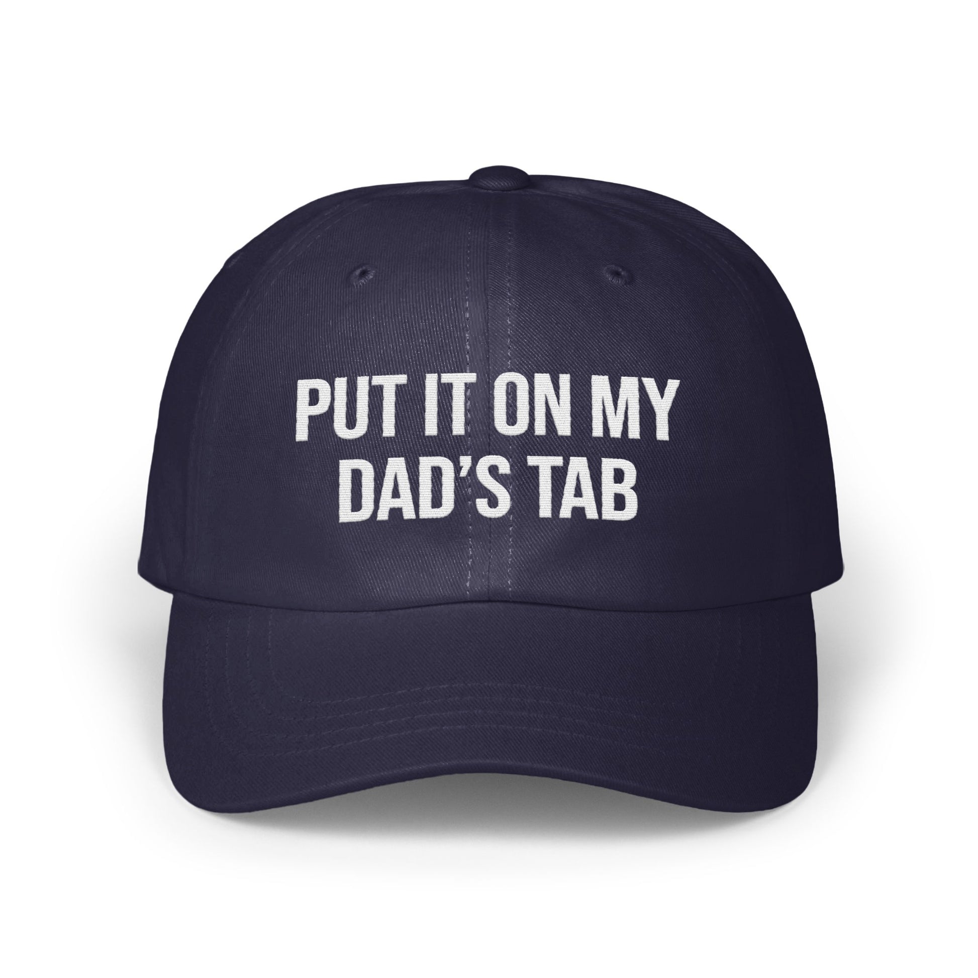 Put It On My Dad's Tab Embroidered Hat product