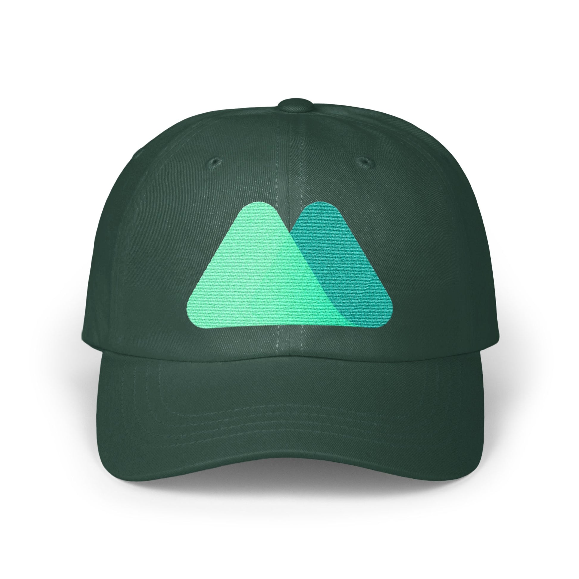 Mountain Logo Embroidered Dark Green Baseball Cap product