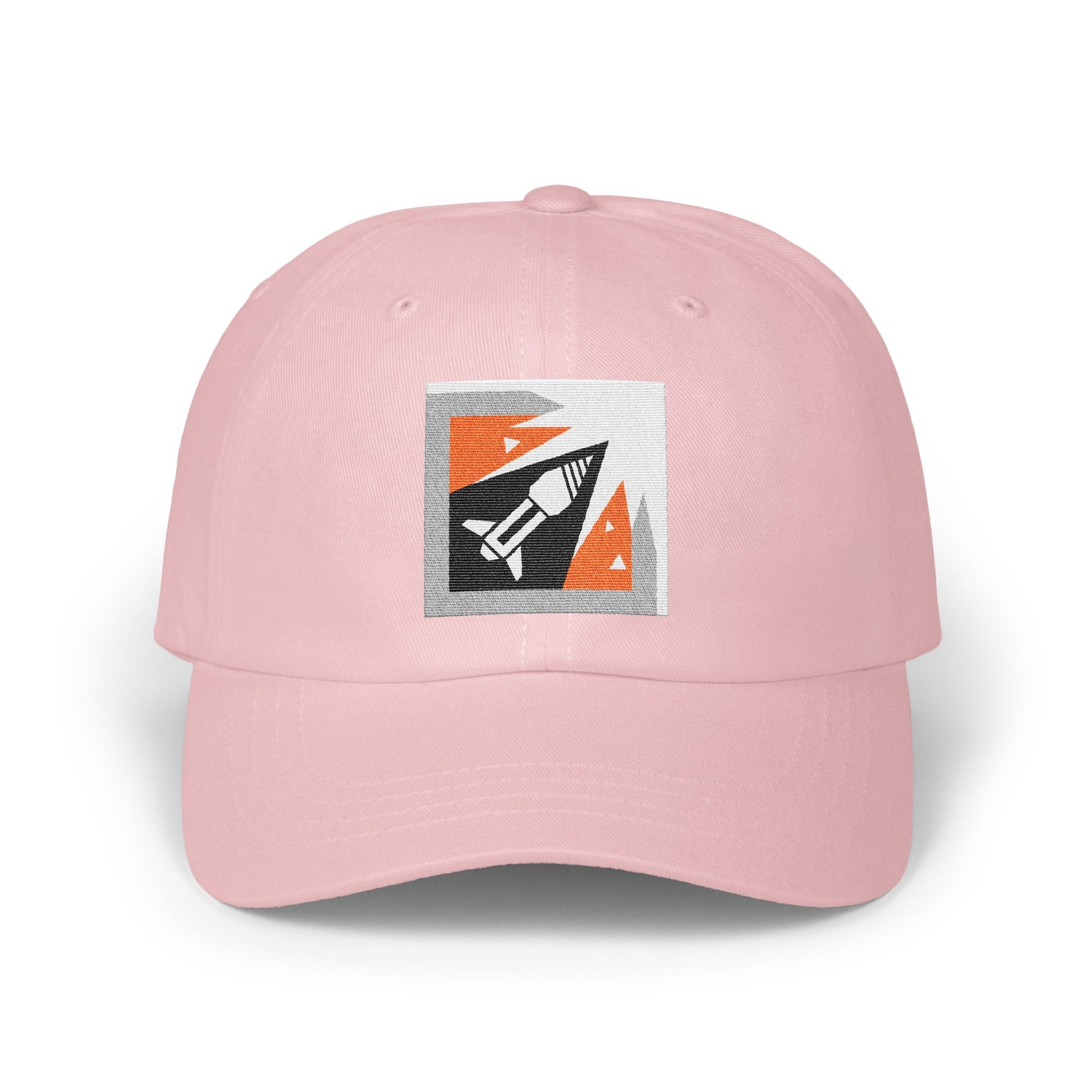 Rocket Illustration on Pink Baseball Cap product