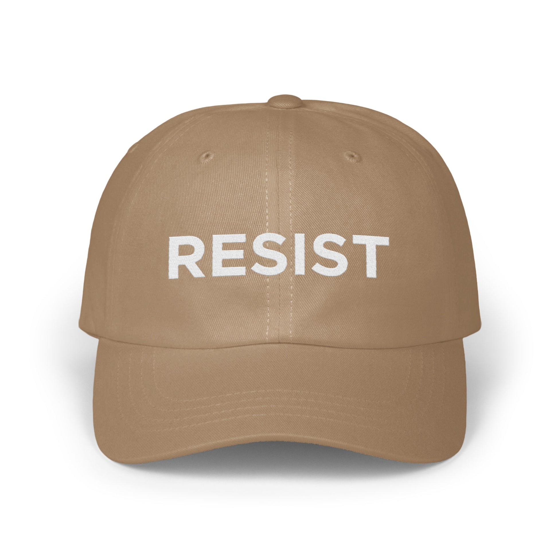 Stylish Beige Resist Statement Cap product type