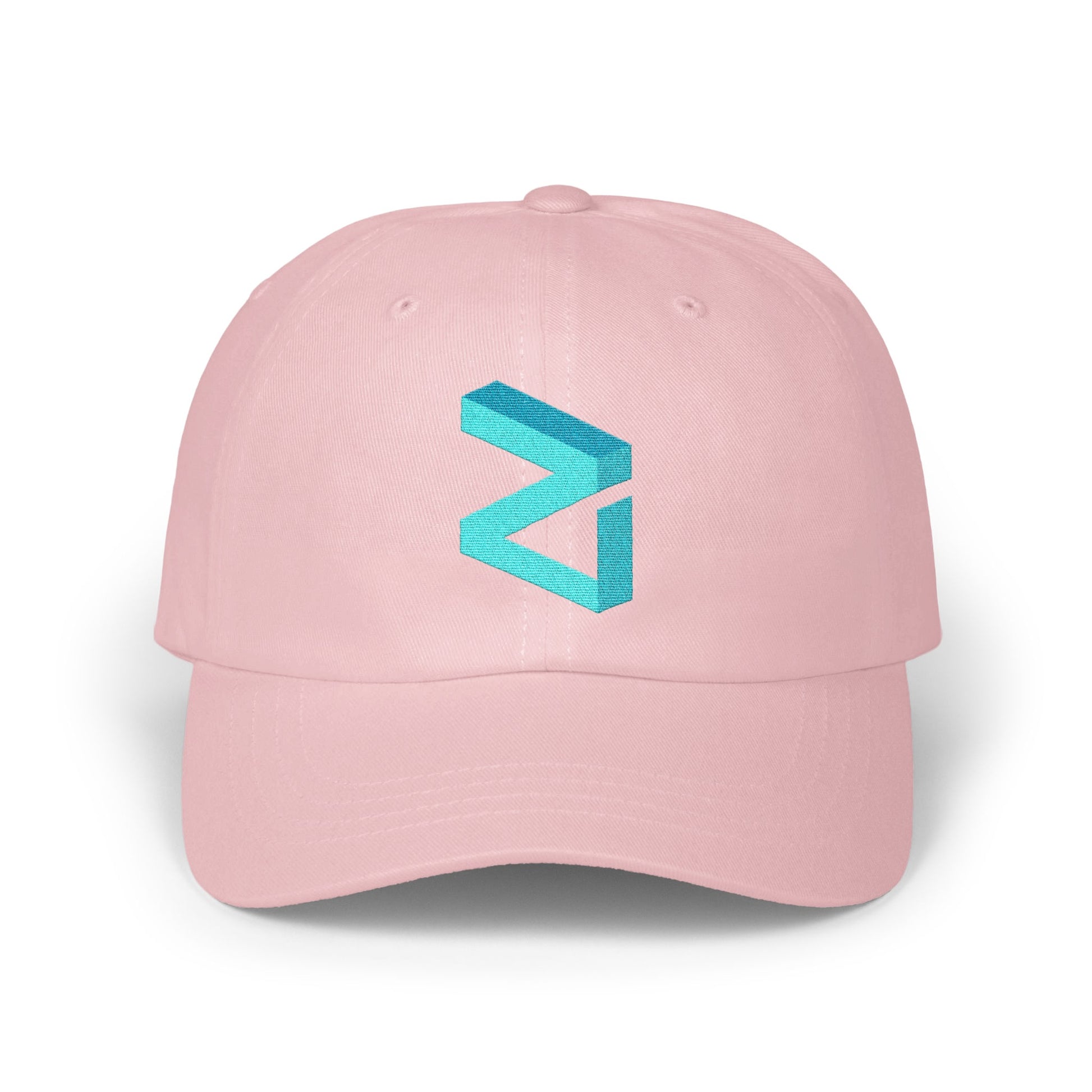 Stylish Pink Baseball Cap with 3D Logo Design product