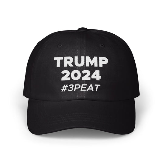 Trump 2024 #3PEAT campaign slogan hat product